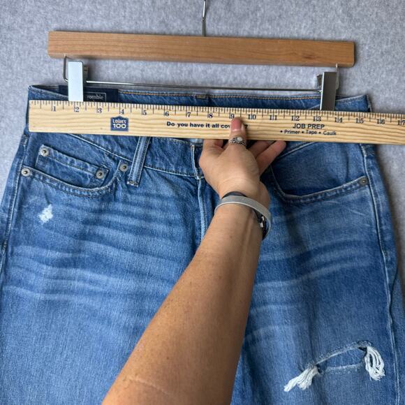 Abercrombie & Fitch Jeans Mens 30/32 Rustin Camo Distressed Athletic Slim Y2K - Picture 8 of 14